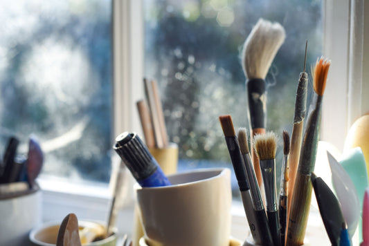 What color temperature is best for an art studio?