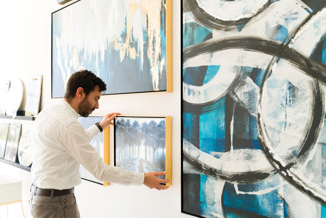 When and why would you use warm-white lighting for your art studio?