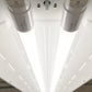 LED-Ready T8 Tube Light Fixture - Strip Fixture with Reflector